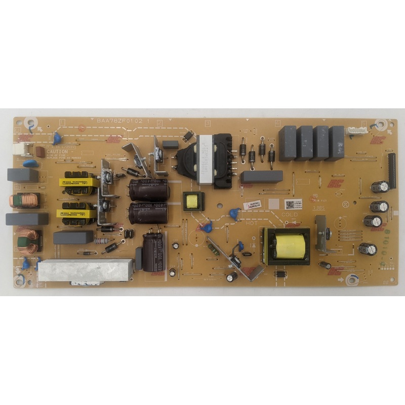 Philips 65PFL5602/F7 4K LED TV BAA78ZF01_02_1 Power Supply Board- AA78EMPW