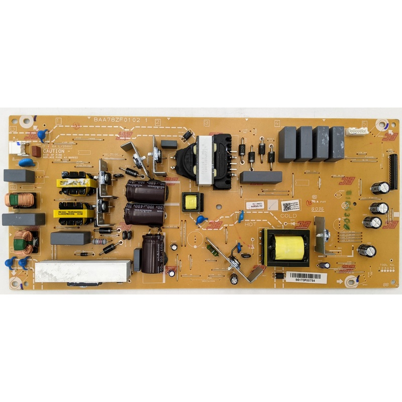 Philips 65PFL5602/F7 4K LED TV BAA78ZF01_02_1 Power Supply Board- AA78KMPW