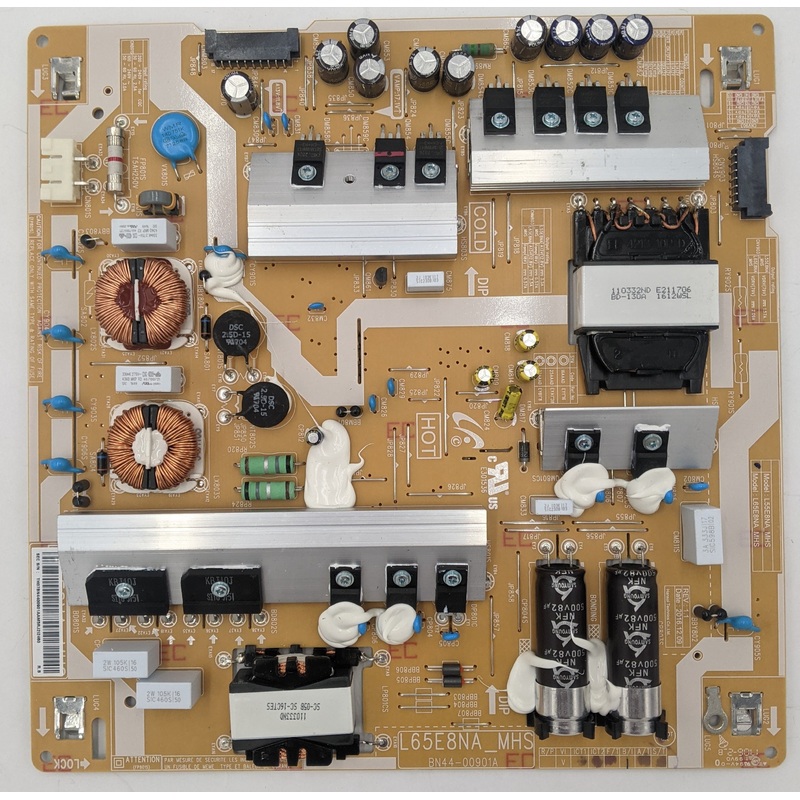 Samsung QN65Q7CAMFXZC LED TV L65E8NA_MHS Power Supply Board- BN44-00901A