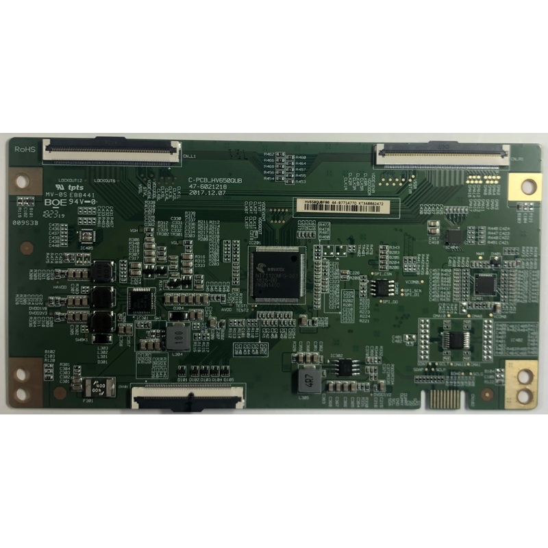 Sharp LC-65Q6020U 4K LED TV 47-6021218 T-Con Board- 44-97714770