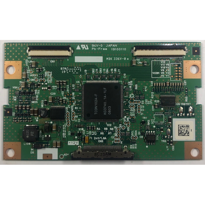 Toshiba 32AV502U LCD TV MDK 336V-0 T-Con Board- 19100110