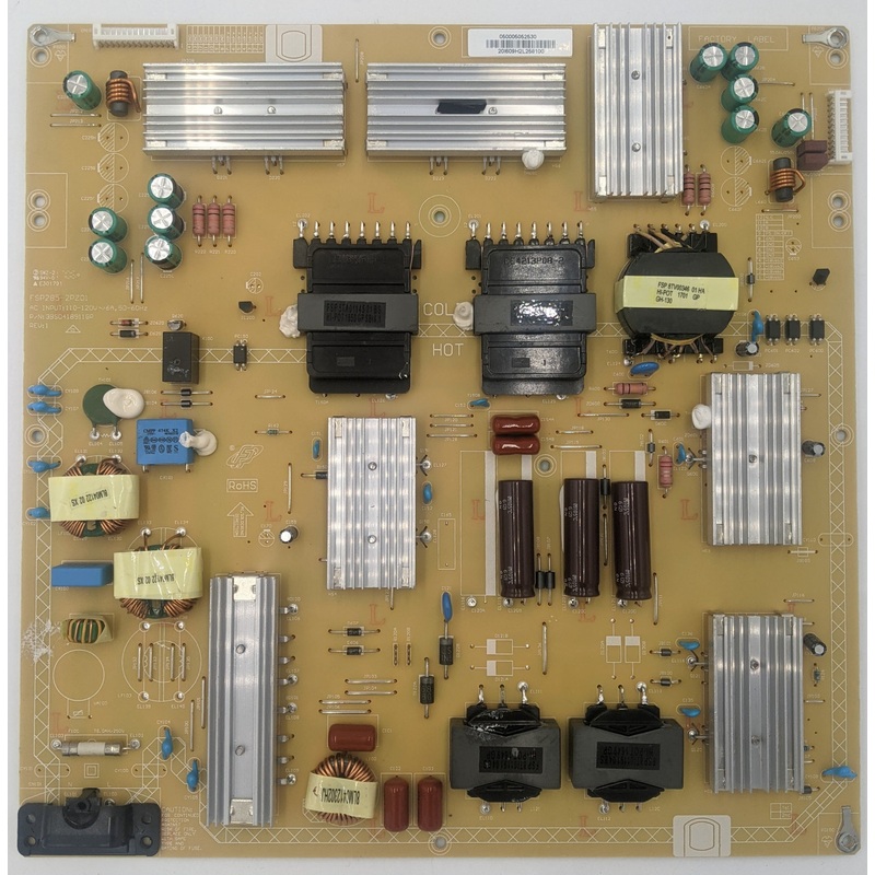 Vizio E65-E0 LED TV FSP285-2PZ01 Power Supply Board- 0500-0505-2530