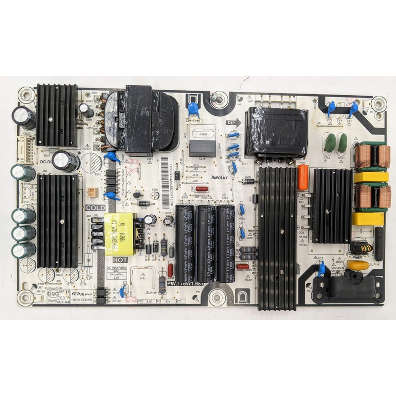 Vizio V655-G9 LED TV E347210 Power Supply Board- PW.176W1.681