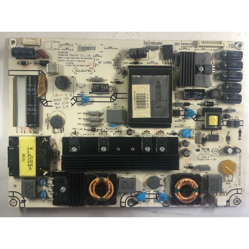 Hisense F42K20E LED TV RSAG7.820.4543/ROH Power Supply Board- 156801