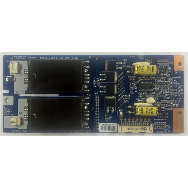 LG 37LG50 LCD TV LC370WUN Inverter Board- 6632L-0491A
