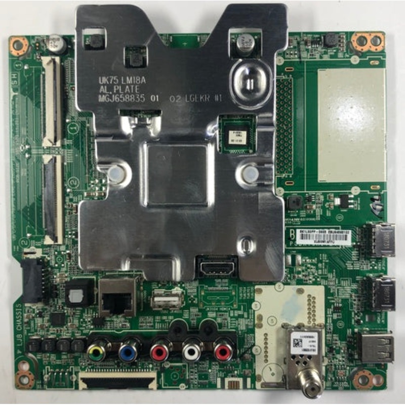 LG 43UK6090PUA 4K LED TV EAX67872805 Main Board- EBU64868102