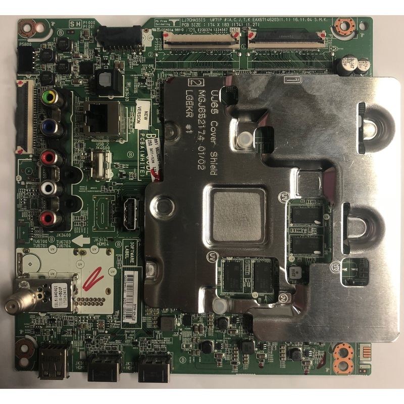 LG 55UJ6300 4K LED TV EAX67146203 Main Board- EBT64426304