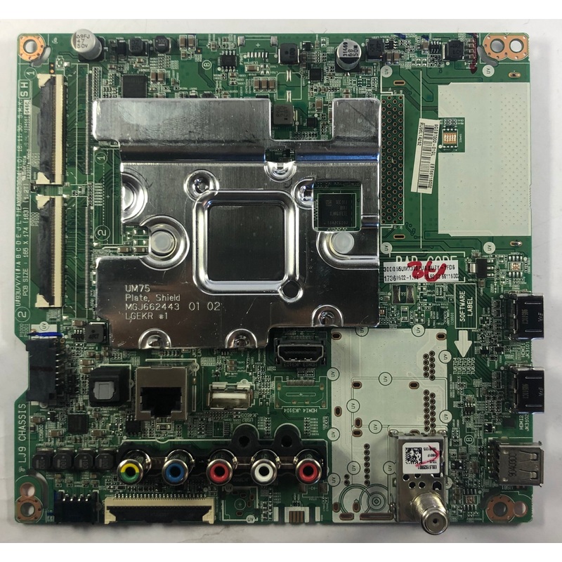 LG 55UM7300PUA 4K LED TV EAX68253604 Main Board- EBT66116002