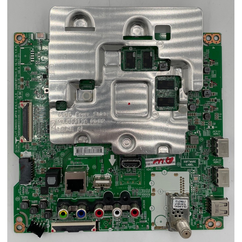 LG 65UJ6200-UA 4K LED TV EAX67187104 Main Board- EBT65033903