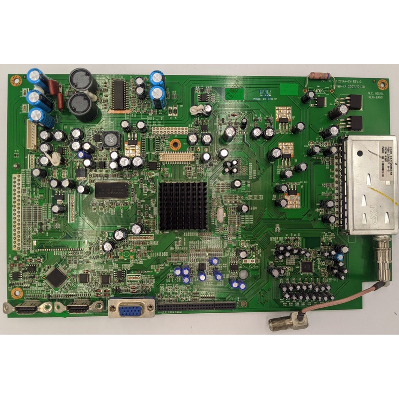 Memorex MLTD2622 LCD TV 200-107-PF261XA-CH Main Board- 899-KR0-GT3219XAZH