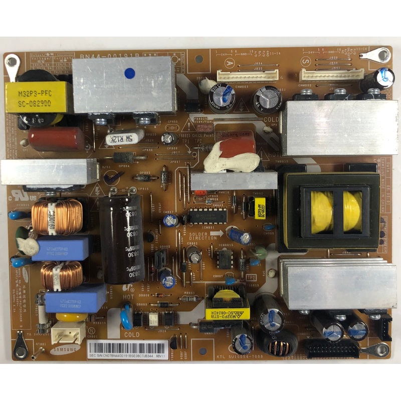 Samsung LN32A330J1D LCD TV PSLF201502B Power Supply Board- BN44-00191B