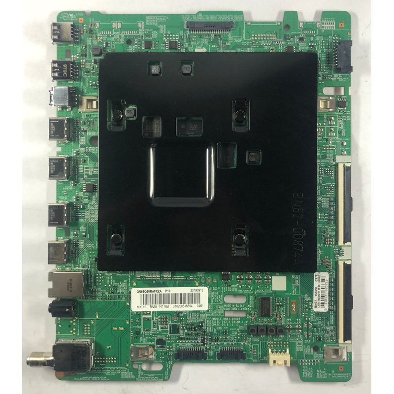 Samsung QN65Q60RAFXZA 4K QLED TV BN41-02695 Main Board- BN94-14119B