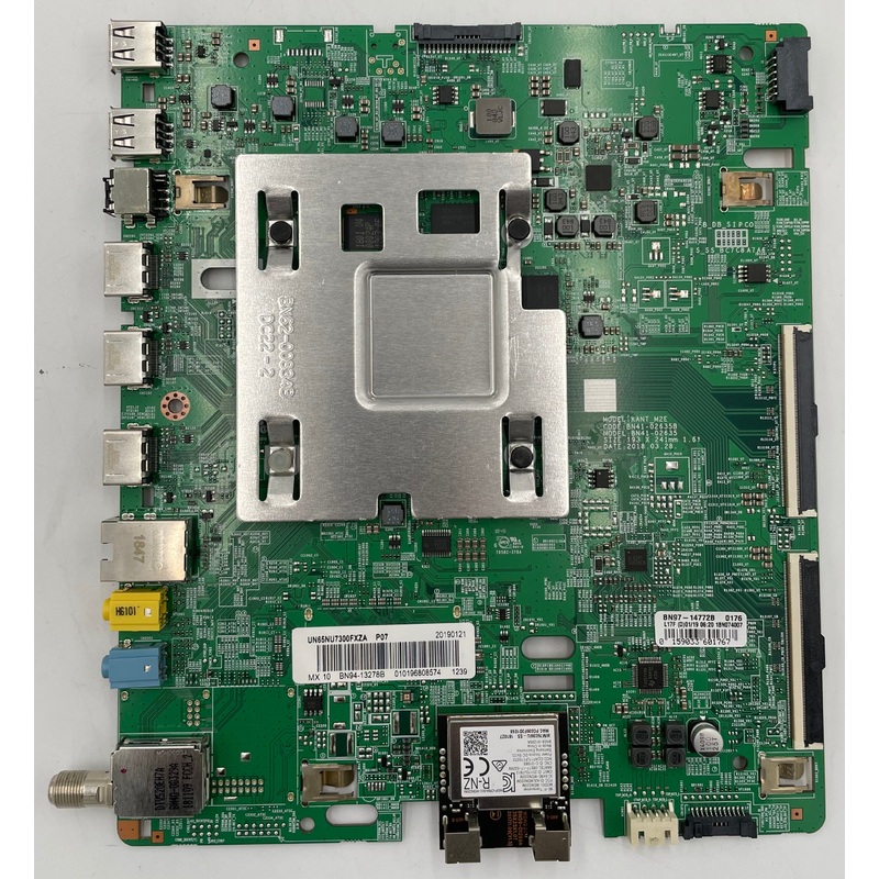 Samsung UN65NU7300FXZA 4K LED TV BN41-02635 Main Board- BN94-13278B