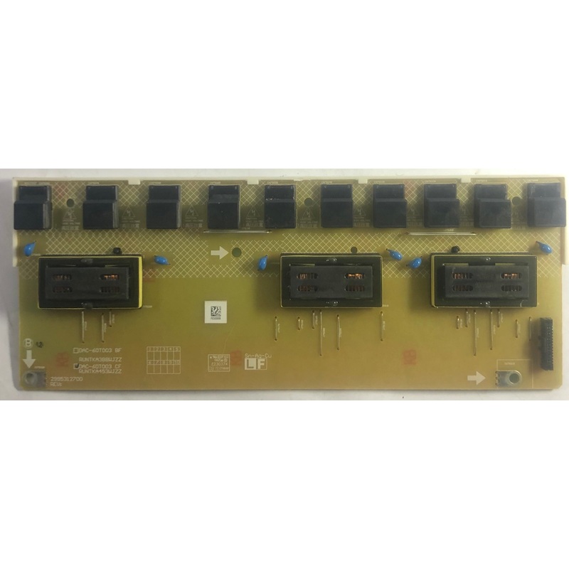 Sharp LC-42D64U LCD TV RUNTKA453WJZZ Backlight Inverter Board- DAC-60T003