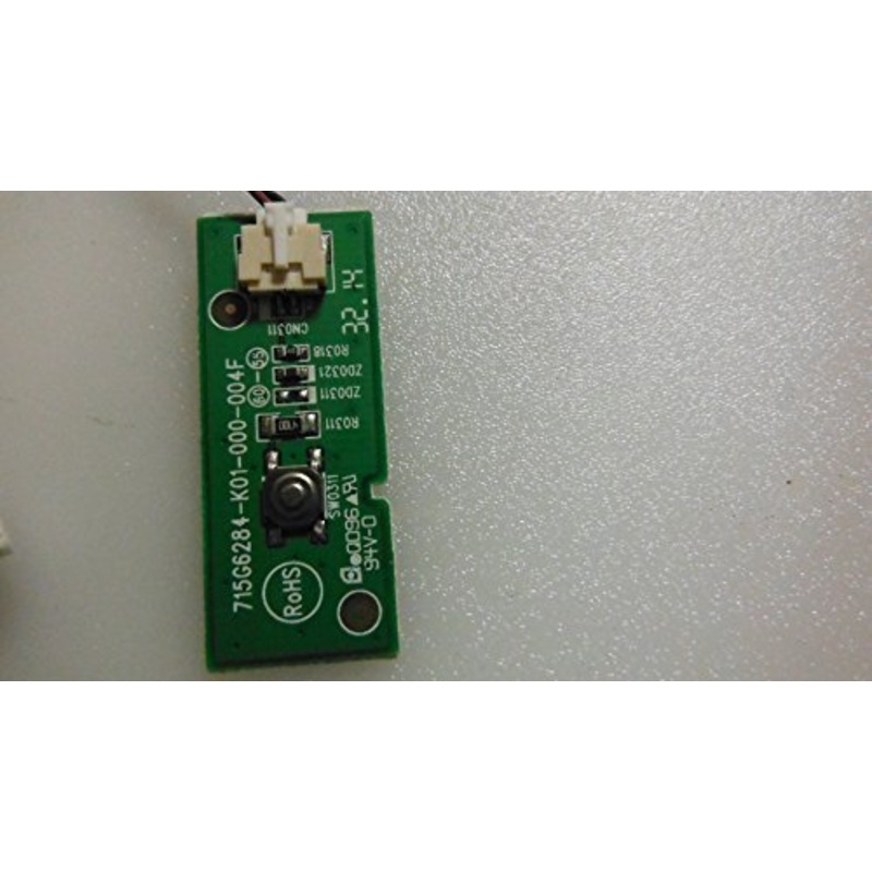 Vizio D320-B1 Power Button Board- 715G6284-K01-000-004F