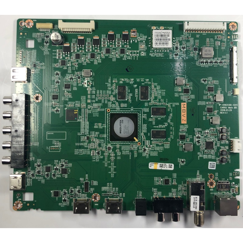 Vizio D60-F3 4K LED TV 1P-0182C00-4011 Main Board- 0170CAR0JE01M