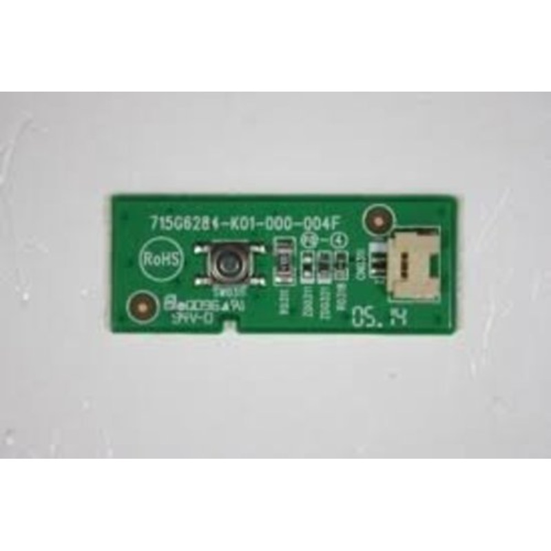 Vizio E-Series E32H-C1 LED TV Power Button Board- 715G6284-K01-000-004F