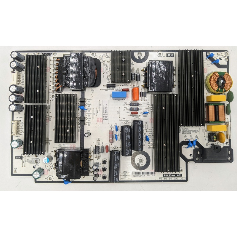 Vizio M556-G4 4K LED TV PW.220W1.671 Power Supply Board- 60101-03735