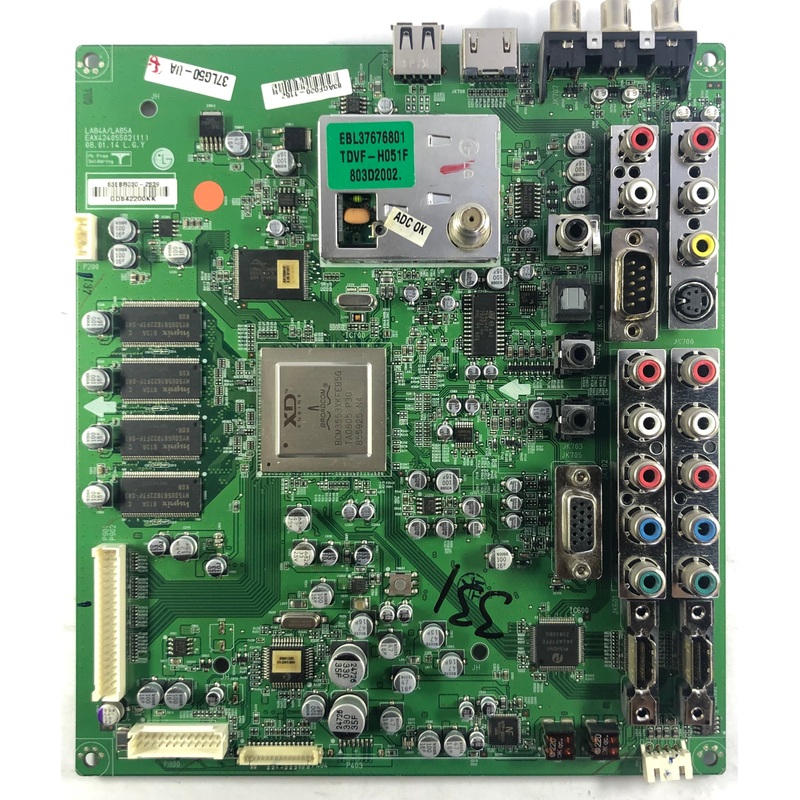 LG 37LG50 LCD TV EAX42405502 Main Board- 83EBR030-2839