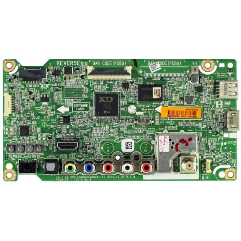 LG 50LF6000 LED TV EAX66242603 Main Board- EBT63439827