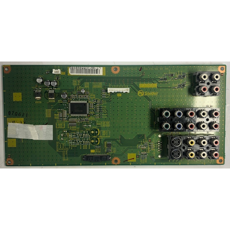 Mitsubishi LT-46133 LCD TV 920D7400 Signal Input Board- 211A90801