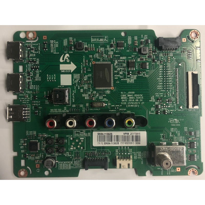 Samsung UN43J5000BFXZA LED TV Main Board- BN94-11382B
