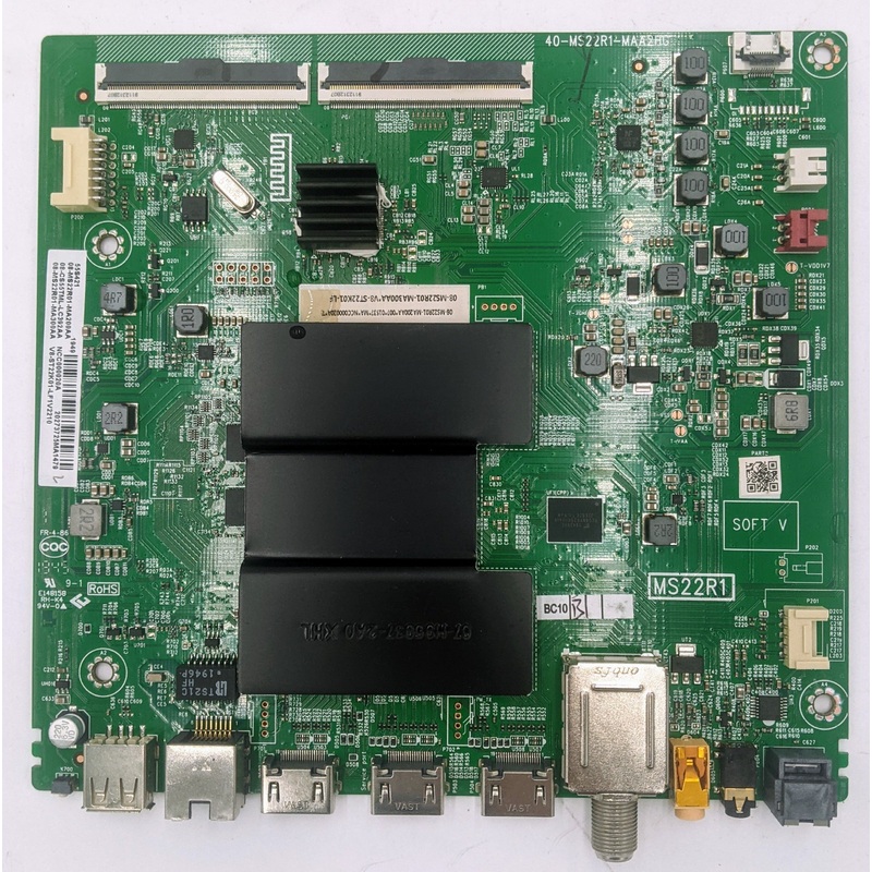 TCL 55S421 LED TV 40-MS22R1-MAA2HG Main Board- 08-MS22R01-MA200AA