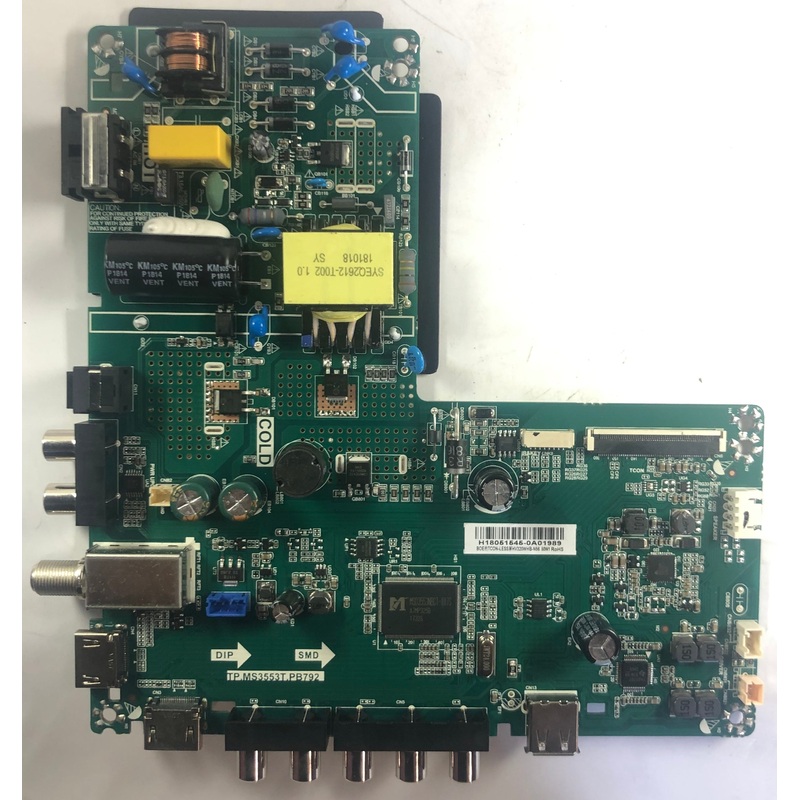 Vizio D32HN-E4 LED TV TP.MS3553T.PB792 Main Board- 320021098701005