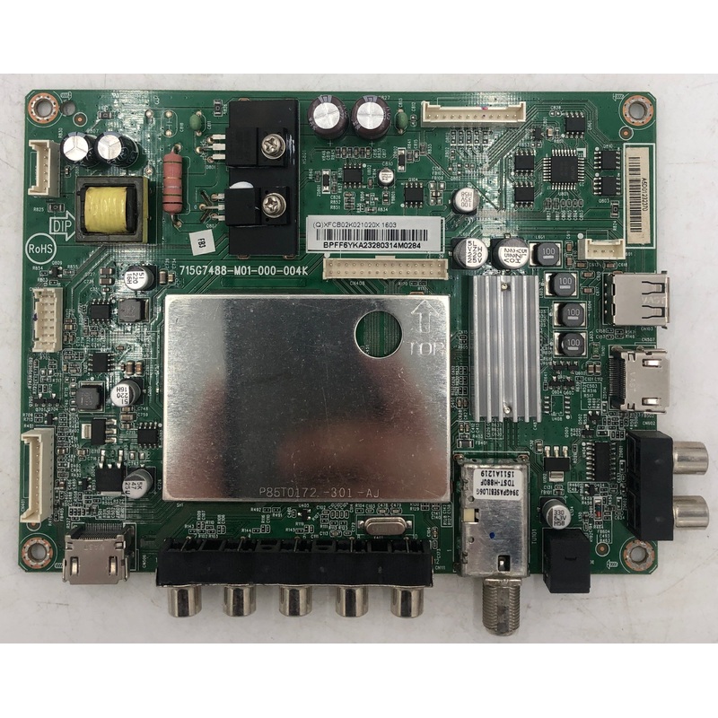 Vizio D43-C1 LED TV 715G7488-M01-000-004K Main Board- XFCB02K021020X