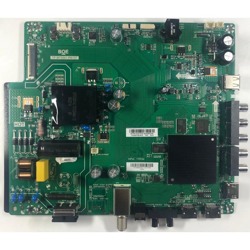Vizio D43FX-F4 LED TV TP.MT5581.PB757 Main Board- 3200529457