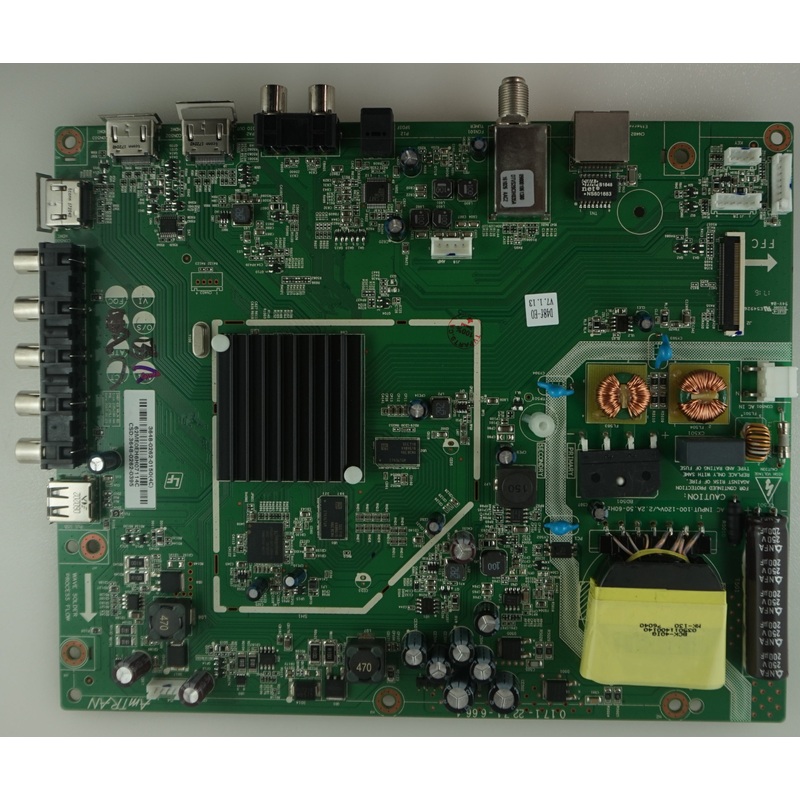 Vizio D48f-E0 TV Main Board- 3648-0262-0150(4C)