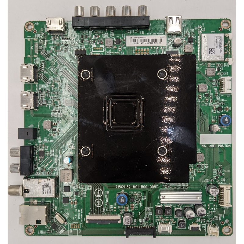 Vizio D65-F1 LED TV 715G9182-M01-B00-005K Main Board- 756TXICB0QK002