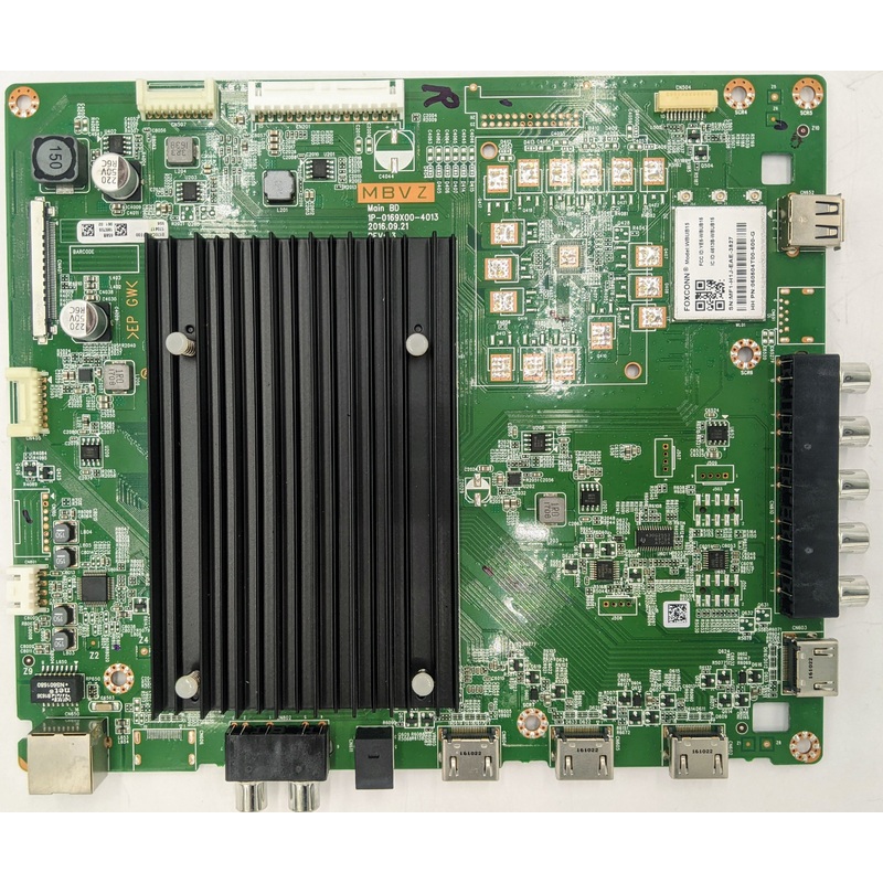 Vizio D70-F3 4K LED TV 1P-0169X00-4013 Main Board- 0170CAR0FE00