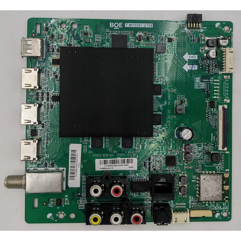 Vizio M556-G4 4K LED TV T.MT5597.U768 Main Board- 21201-02118