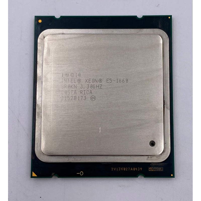 Intel Xeon SR0KN E5-1660 Processor, 3.3GHz, 15MB L3 Cache, 6 Cores