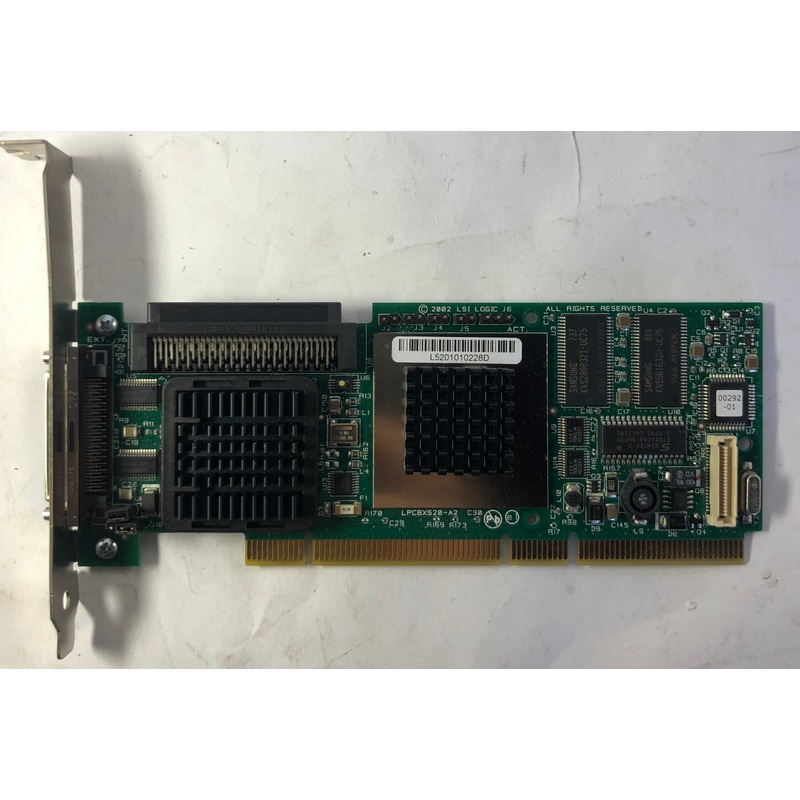 LSI LPCBX520-A2 MegaRAID 128MB SCSI Controller Card