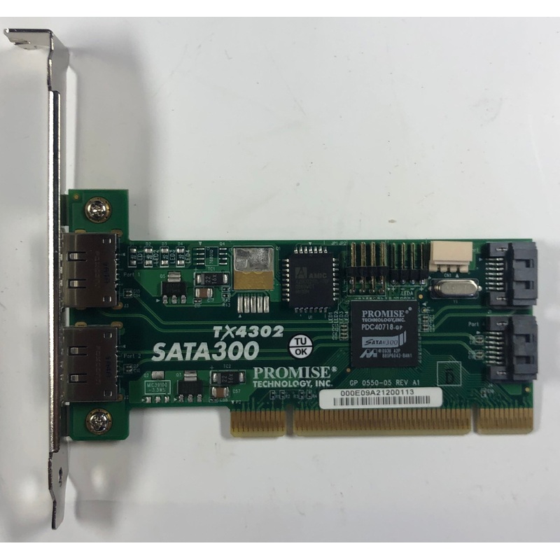 Promise Technology SATA300 4-Port PCI Adapter- TX4302