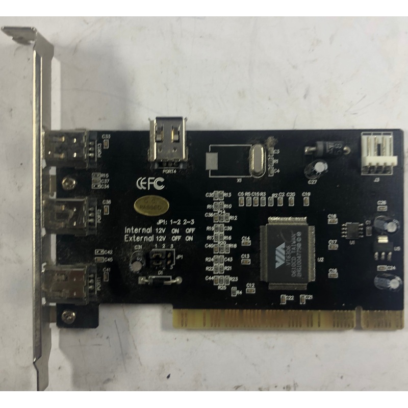 Via VT6306 4- Port FireWire Controller Card- SY-VIA-4F