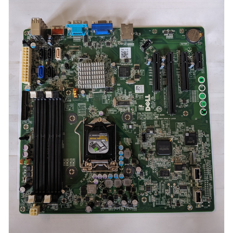 Dell PowerEdge T110 Server Motherboard V52N7