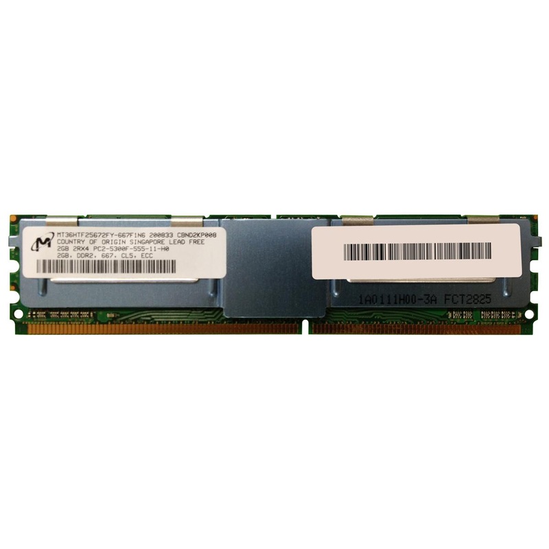 HP ProLiant ML370 G5 Server MT36HTF25672FY-667F1N6 2GB RAM Memory- 398707-051