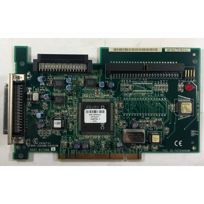 Adaptec AHA-2940W Server PCI Ultra Wide SCSI Controller Card- 917307-00