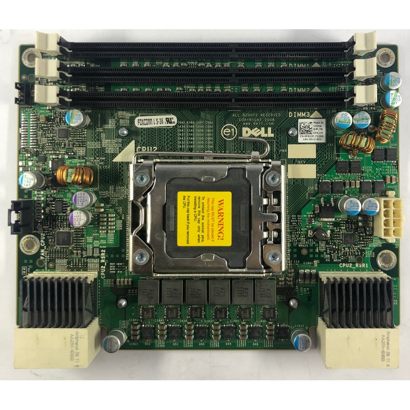 Dell Precision T5500 Server CPU & Memory Riser Board- F623F