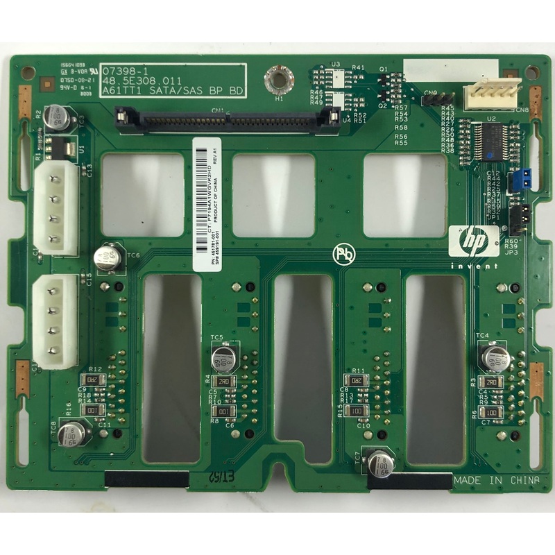 HP ProLiant ML310 G5 Server 48.5E308.001 SATA/SAS HDD Backplane Board- 459191-001