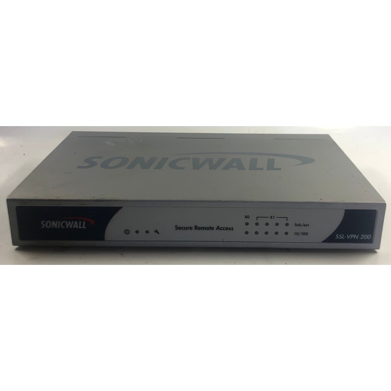 SonicWall SSL-VPN 200 NA Security Appliance- APL15-03F