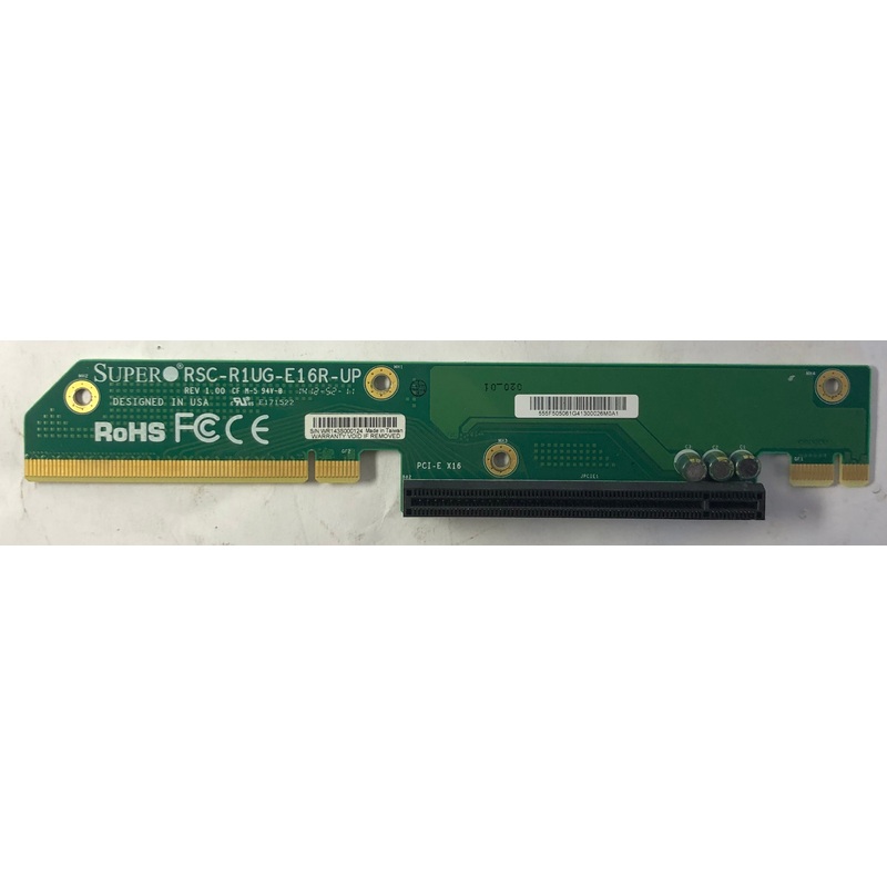 SuperMicro Server RSC-R1UG-E16R-UP Right Riser Card