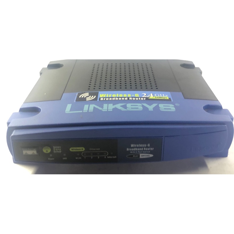 Cisco Linksys Wireless-G Broadband Router- WRT54GL
