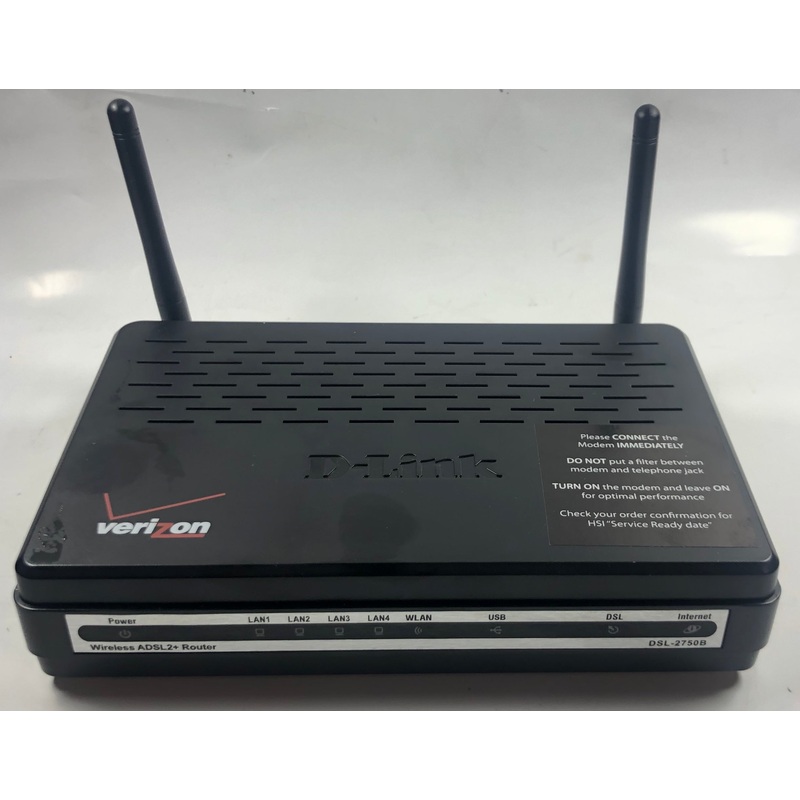D-Link DSL-2750B Wireless-N ADSL2+ Modem Router