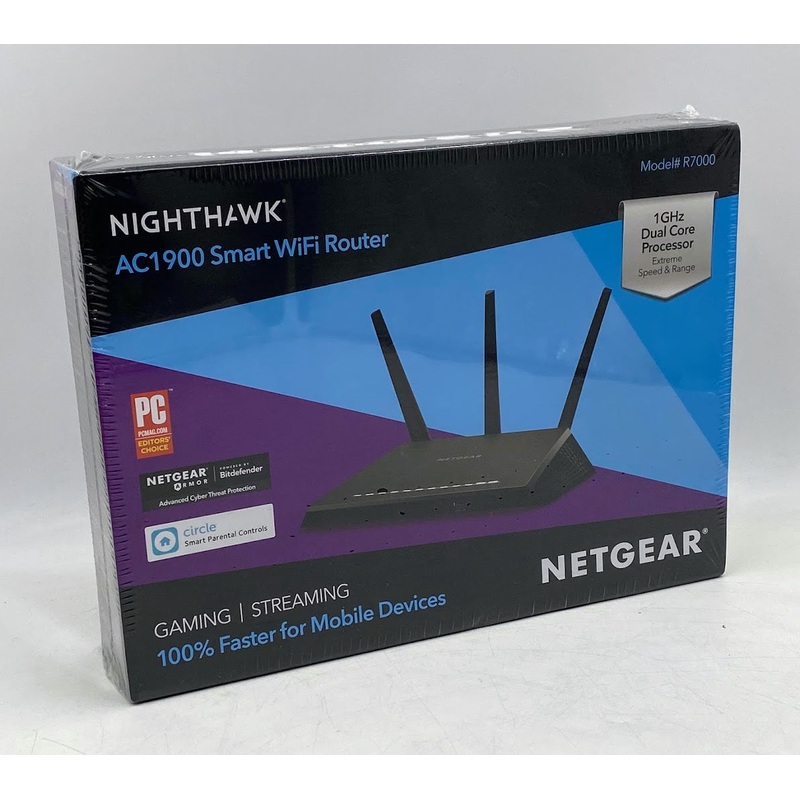 NETGEAR Nighthawk R7000 AC1900 Smart WiFi Router