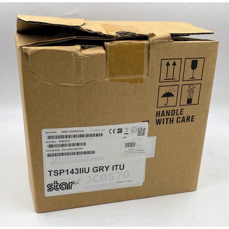 Star Micronics FuturePRNT Thermal Receipt Printer- TSP100