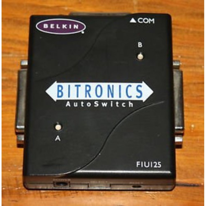 Belkin Bitronics 2-Port Parallel Auto Switch- F1U125